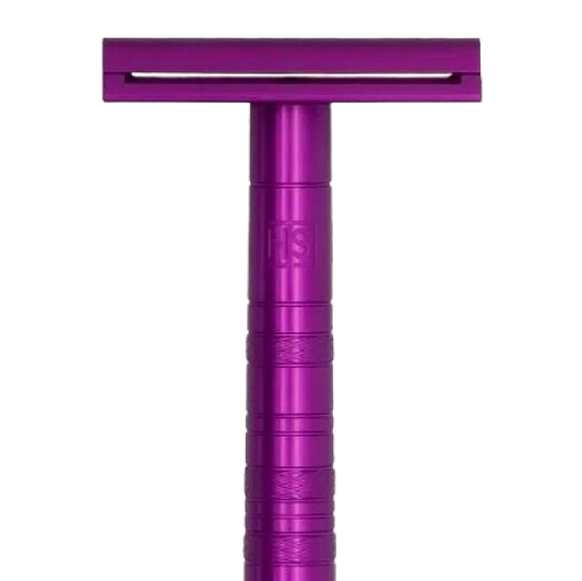 HENSON MAQUINA DE AFEITAR DE DOBLE HOJA PURPLE