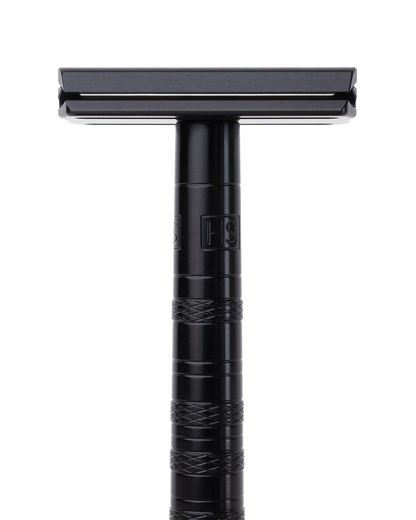 HENSON MAQUINA DE AFEITAR DE DOBLE HOJA JET BLACK