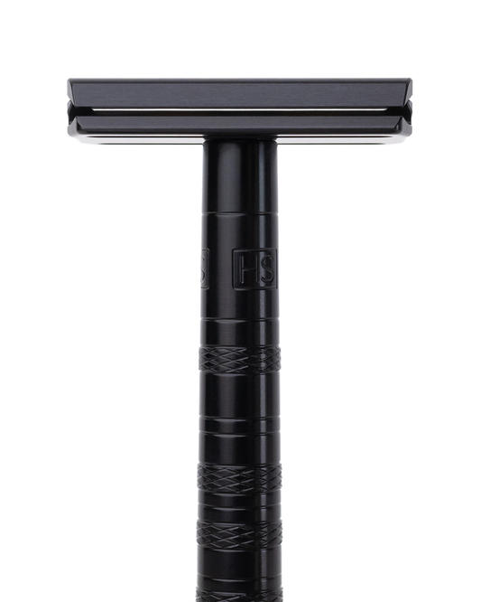 HENSON MAQUINA DE AFEITAR DE DOBLE HOJA JET BLACK
