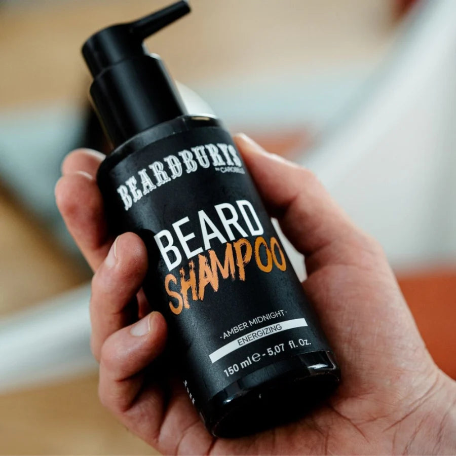 BEARDBURYS SHAMPOO ENERGIZANTE PARA LA BARBA AMBER MIDNIGHT