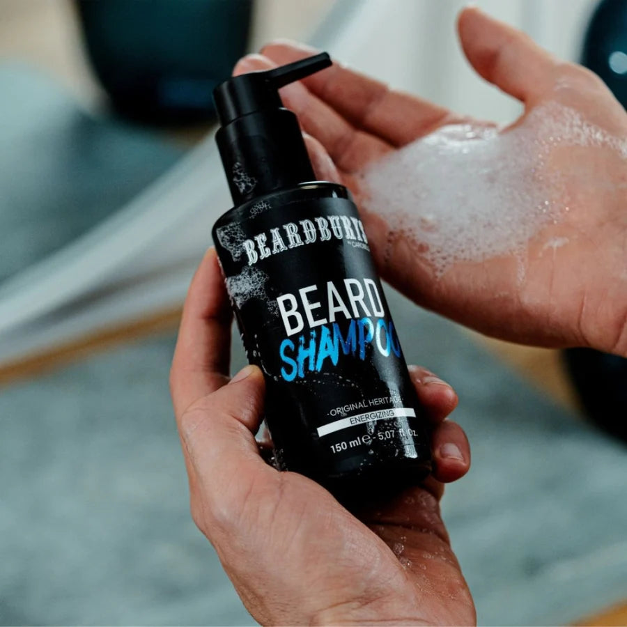 BEARDBURYS SHAMPOO ENERGIZANTE PARA LA BARBA ORIGINAL HERITAGE
