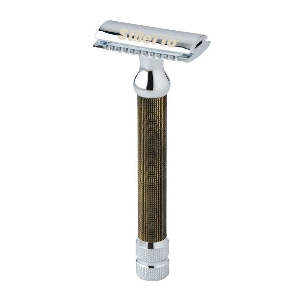 STILETTO ST21 MAQUINA DE AFEITAR DOBLE HOJA DE 3 PIEZAS