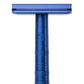HENSON MAQUINA DE AFEITAR DE DOBLE HOJA STEEL BLUE