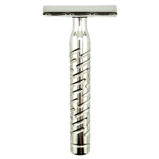 GOODFELLAS STYLETTO V2 MAQUINA DE AFEITAR DE ACERO INOXIDABLE DE 3 PIEZAS