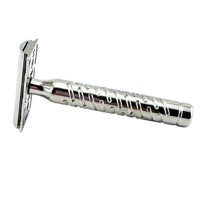GOODFELLAS STYLETTO V2 MAQUINA DE AFEITAR DE ACERO INOXIDABLE DE 3 PIEZAS