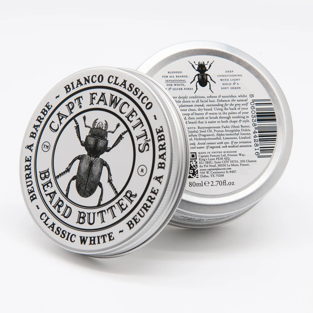 CAPTAIN FAWCETT'S MANTECA PARA BARBA BIANCO CLASSICO