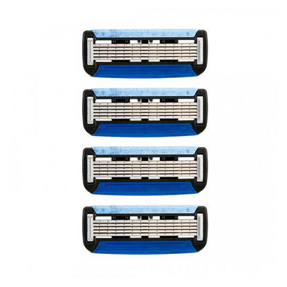 THE BLUEBEARDS REVENGE SET BARBERO CON MAQUINA MODERNA DE 5 HOJAS