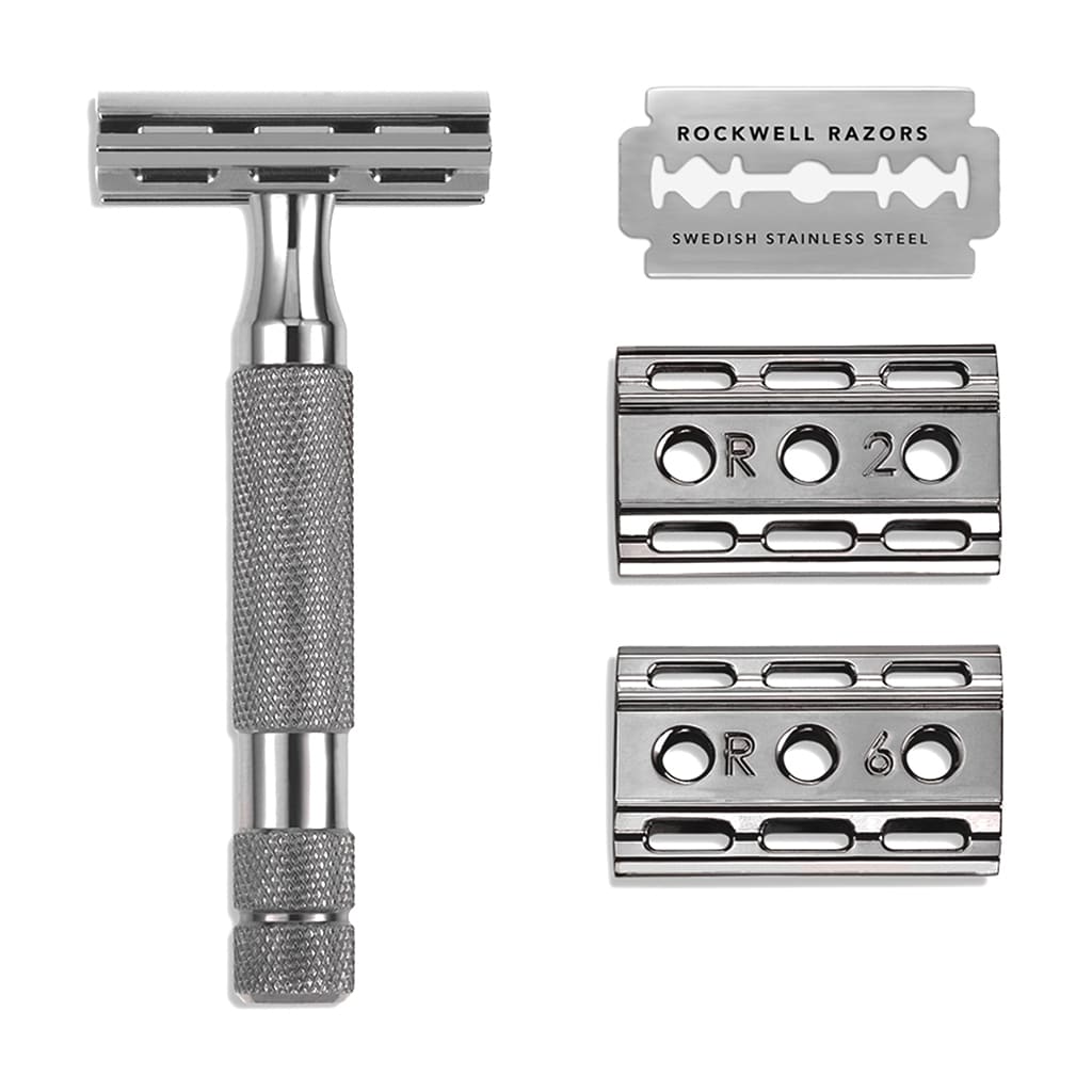 ROCKWELL MAQUINA DE AFEITAR DOBLE HOJA 6C-GUNMETAL