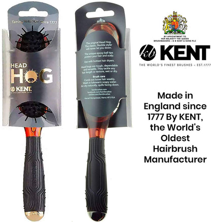 KENT CEPILLO PARA BARBA Y CABELLO MINI  HOG