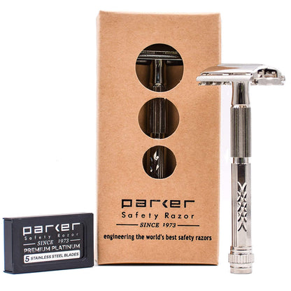 PARKER MAQUINA DE AFEITAR DOBLE HOJA 60R