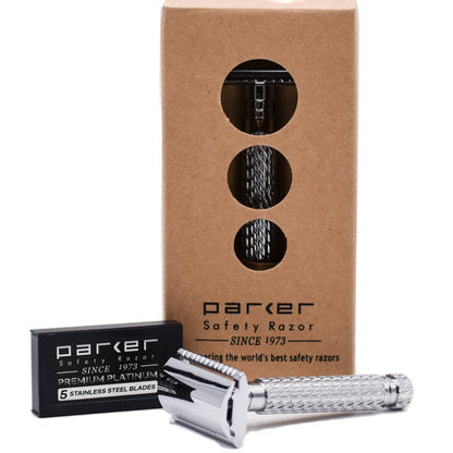 PARKER MAQUINA DE AFEITAR DOBLE HOJA 94R DE 3 PIEZAS