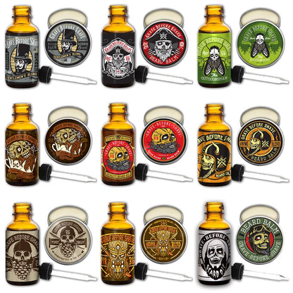 GRAVE BEFORE SHAVE PACK ACEITE/BALSAMOS PARA LA BARBA