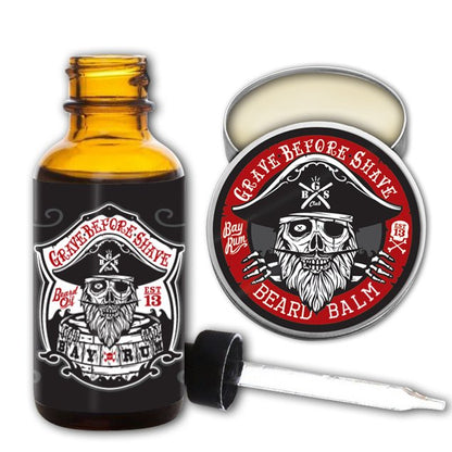 GRAVE BEFORE SHAVE PACK ACEITE/BALSAMOS PARA LA BARBA