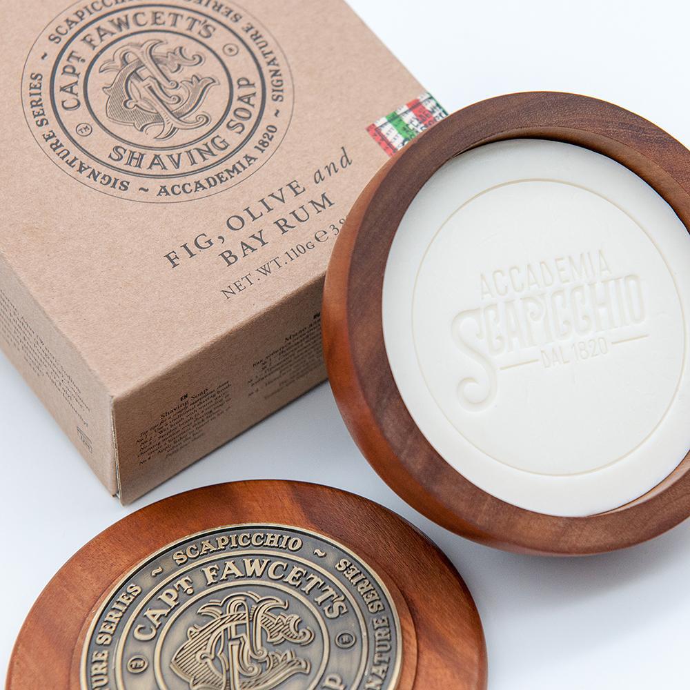 CAPTAIN FAWCETT´S JABON DE AFEITAR SCAPICCHIO EN POTE