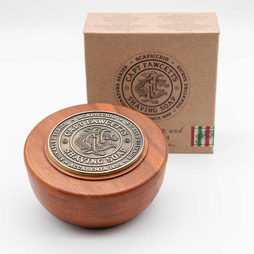 CAPTAIN FAWCETT´S JABON DE AFEITAR SCAPICCHIO EN POTE
