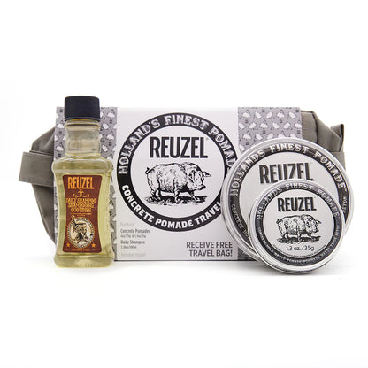 REUZEL SET POMADA CONCRETE HOLD