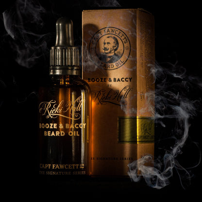 CAPTAIN FAWCETT'S ACEITE PARA BARBA RICKI HALL'S BOOZE AND BACCY - 50 ml