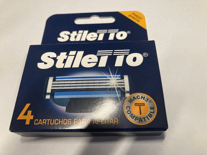 STILETTO® KIT DE AFEITADO COMPATIBLE CON GILLETTE® MACH3®