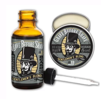 GRAVE BEFORE SHAVE PACK ACEITE/BALSAMOS PARA LA BARBA
