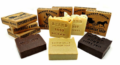 HONEST AMISH JABON ORGANICO PARA BARBA Y CUERPO - EXTRA GRIT