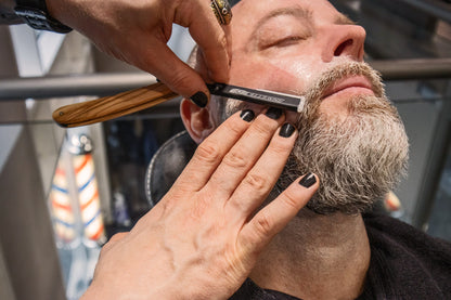 NAVAJA DOVO SHAVETTE (HOJA DESECHABLE) MADERA DE OLIVO