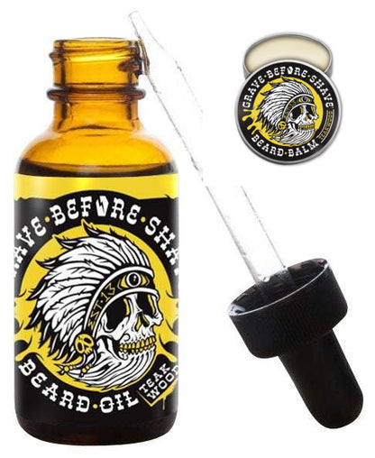 GRAVE BEFORE SHAVE PACK ACEITE/BALSAMOS PARA LA BARBA