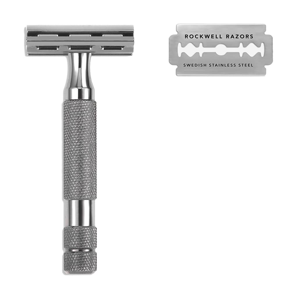 ROCKWELL MAQUINA DE AFEITAR DOBLE HOJA 2C-GUNMETAL