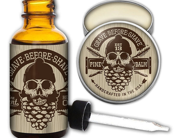GRAVE BEFORE SHAVE PACK ACEITE/BALSAMOS PARA LA BARBA