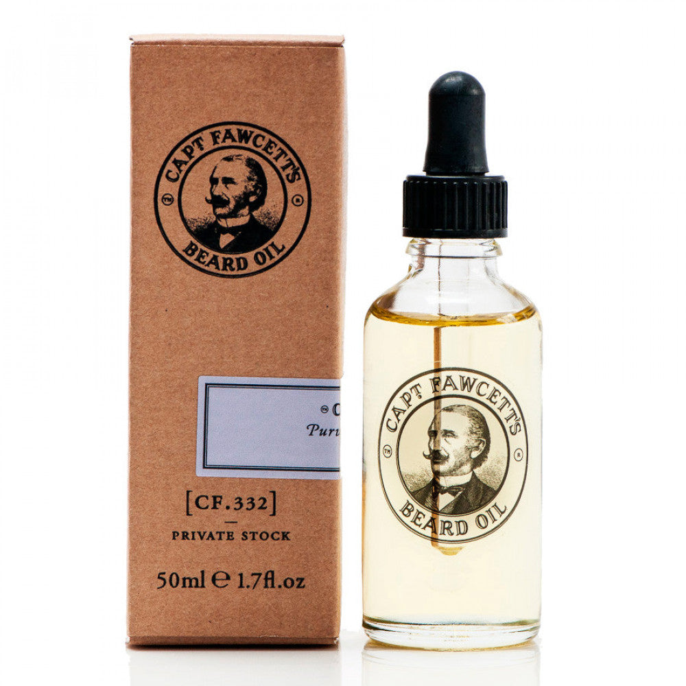 CAPTAIN FAWCETT'S ACEITE PARA BARBA PRIVATE STOCK