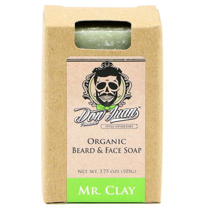 DON JUAN JABON ORGANICO PARA BARBA Y CUERPO- MR. CLAY