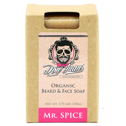 DON JUAN JABON ORGANICO PARA BARBA Y CUERPO- MR. SPICE