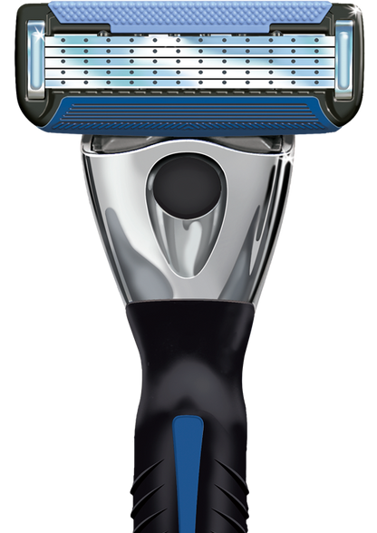 THE BLUEBEARDS REVENGE SET BARBERO CON MAQUINA MODERNA DE 5 HOJAS