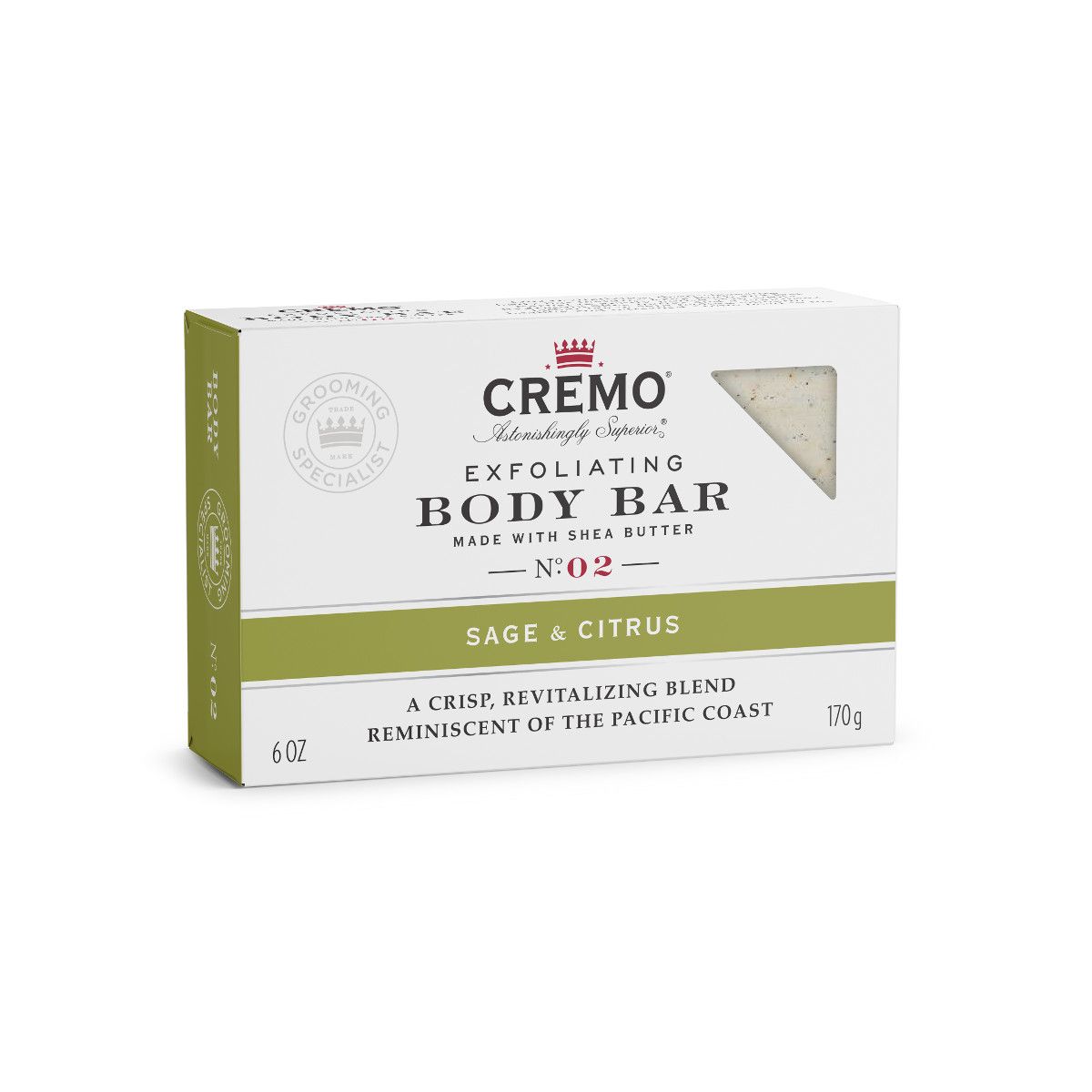 CREMO BODY BAR-BARRA LIMPIADORA-Sage & Citrus