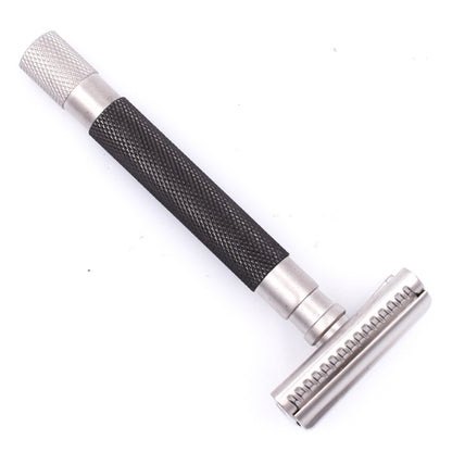 PARKER MAQUINA DE AFEITAR DOBLE HOJA 55SL DE CABEZA SEMI INCLINADA-GRIS